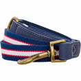 Load image into Gallery viewer, Full Grain Leather & Polyester Dog Leash