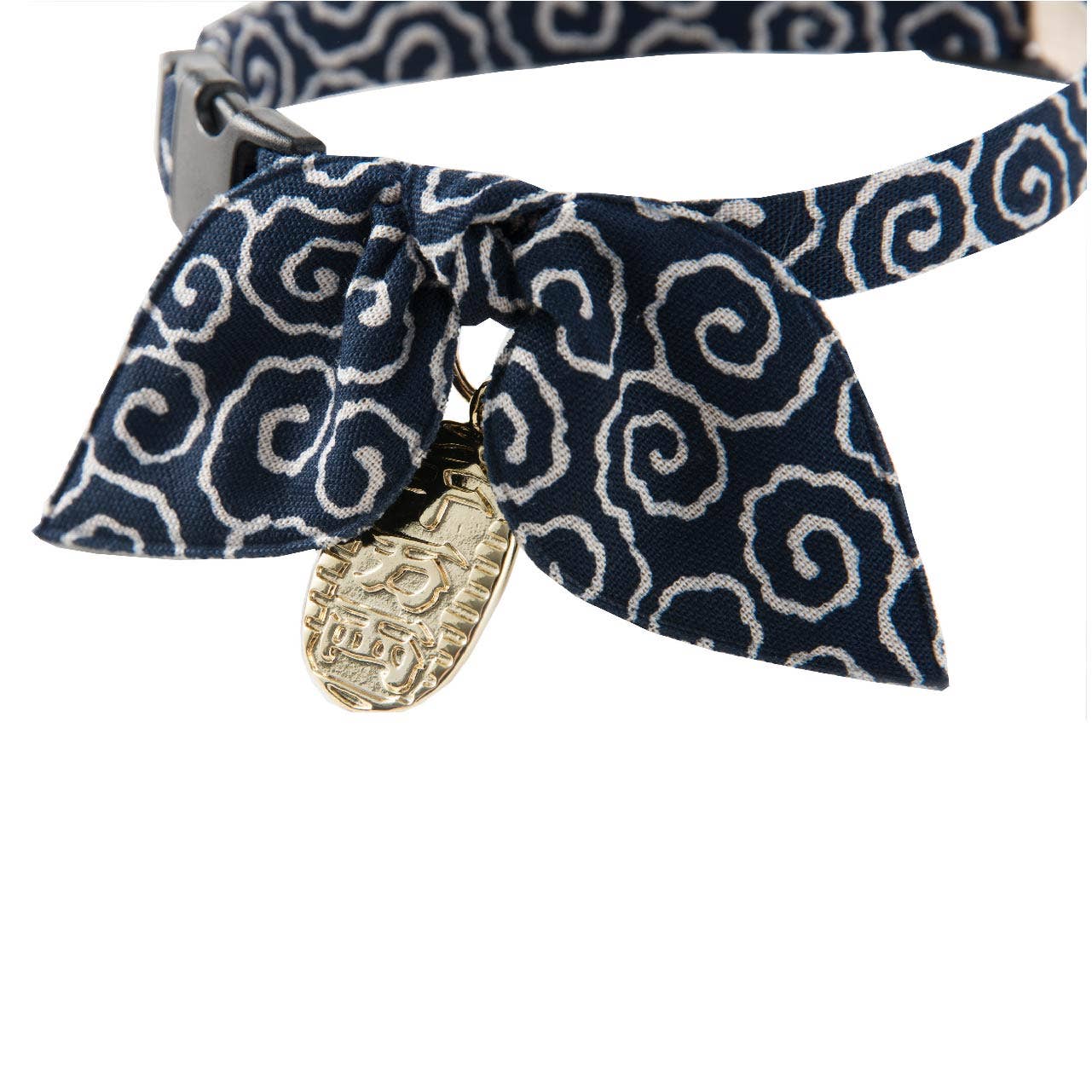 Ninja Navy Cat Collar
