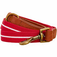Load image into Gallery viewer, Full Grain Leather & Polyester Dog Leash
