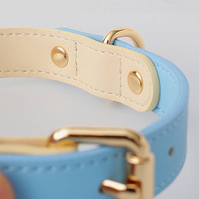 Loofie Leather Dog Collar