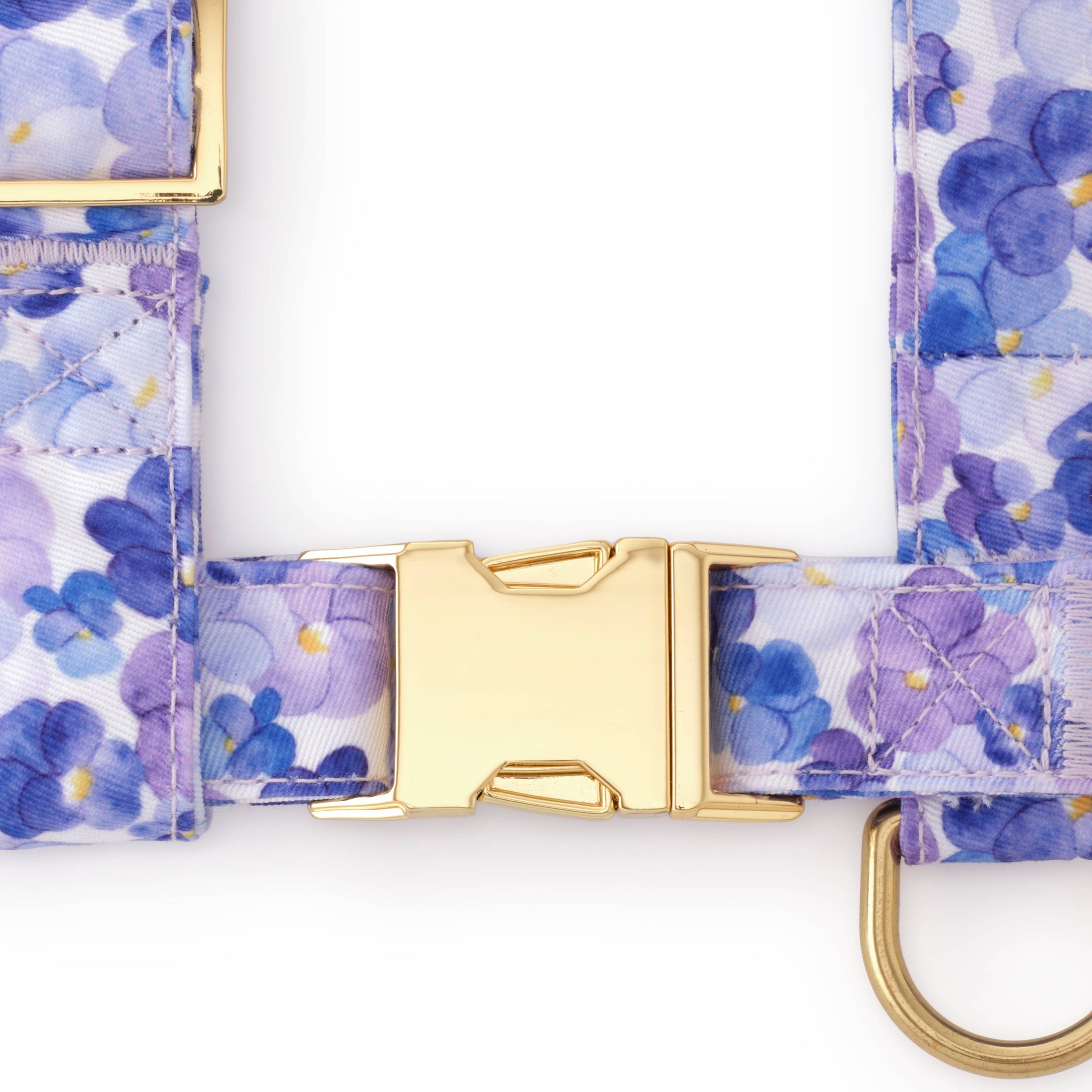 Pressed Pansies Spring Dog Harness