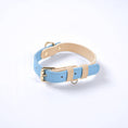 Load image into Gallery viewer, Loofie Leather Dog Collar