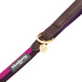Load image into Gallery viewer, Full Grain Leather & Polyester Dog Leash