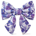 Load image into Gallery viewer, Pressed Pansies Lady Dog Bow