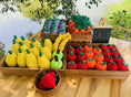 Load image into Gallery viewer, Handmade Fruit and Vegetable Rope Toys, Macrame Toys