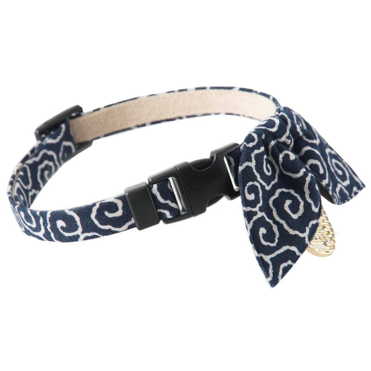 Ninja Navy Cat Collar