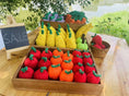 Load image into Gallery viewer, Handmade Fruit and Vegetable Rope Toys, Macrame Toys