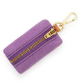 Load image into Gallery viewer, Violet Waxed Canvas Poop Bag Dispenser