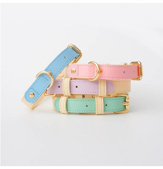 Loofie Leather Dog Collar