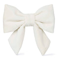 Load image into Gallery viewer, Ivory Velvet Lady Dog Bow