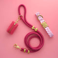 Load image into Gallery viewer, Hot Pink Marine Rope Dog Leash