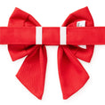 Load image into Gallery viewer, Ruby Red Lady Dog Bow
