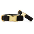 Load image into Gallery viewer, Black Velvet Dog Collar