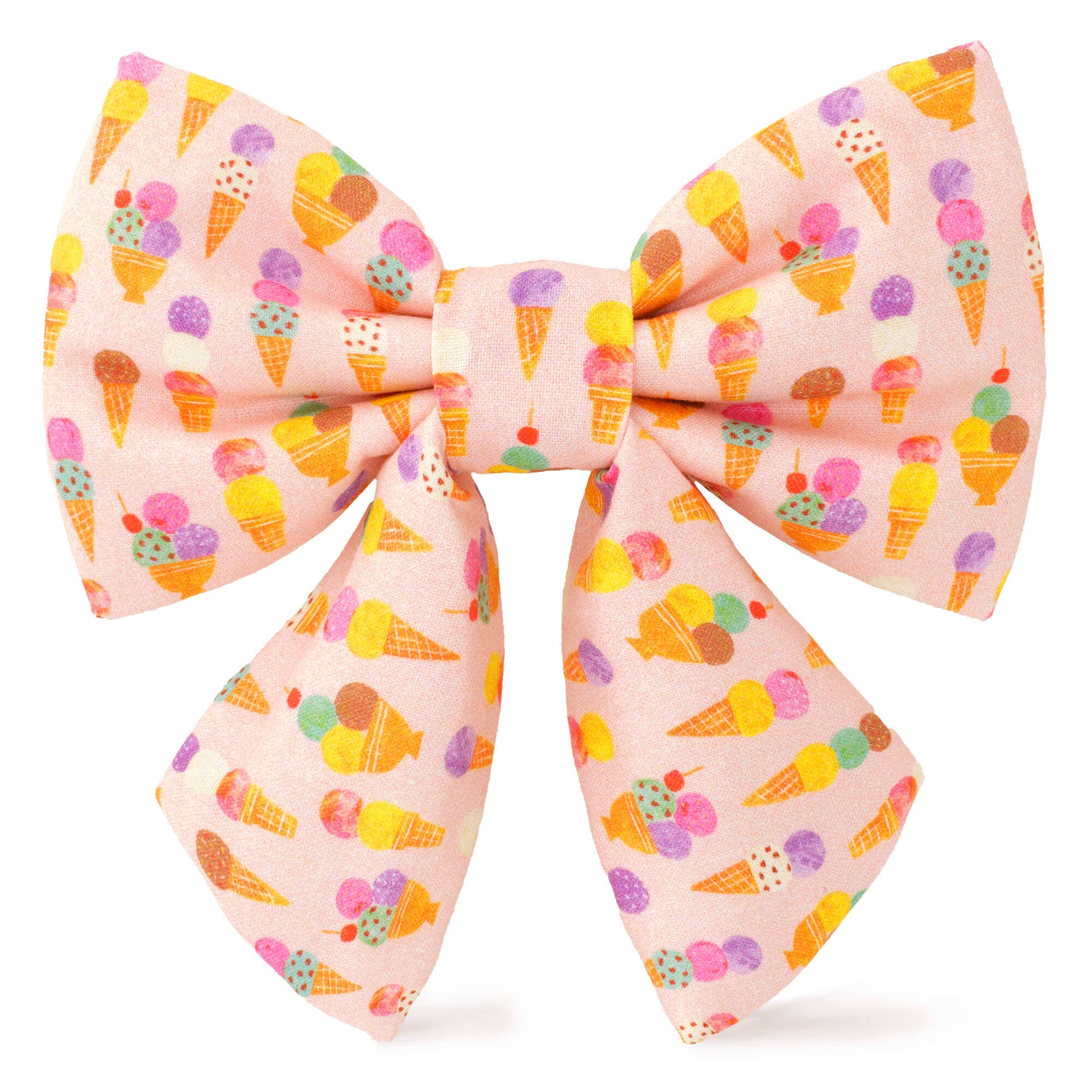 Sundae Funday Lady Dog Bow