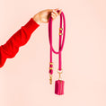 Load image into Gallery viewer, Hot Pink Marine Rope Dog Leash