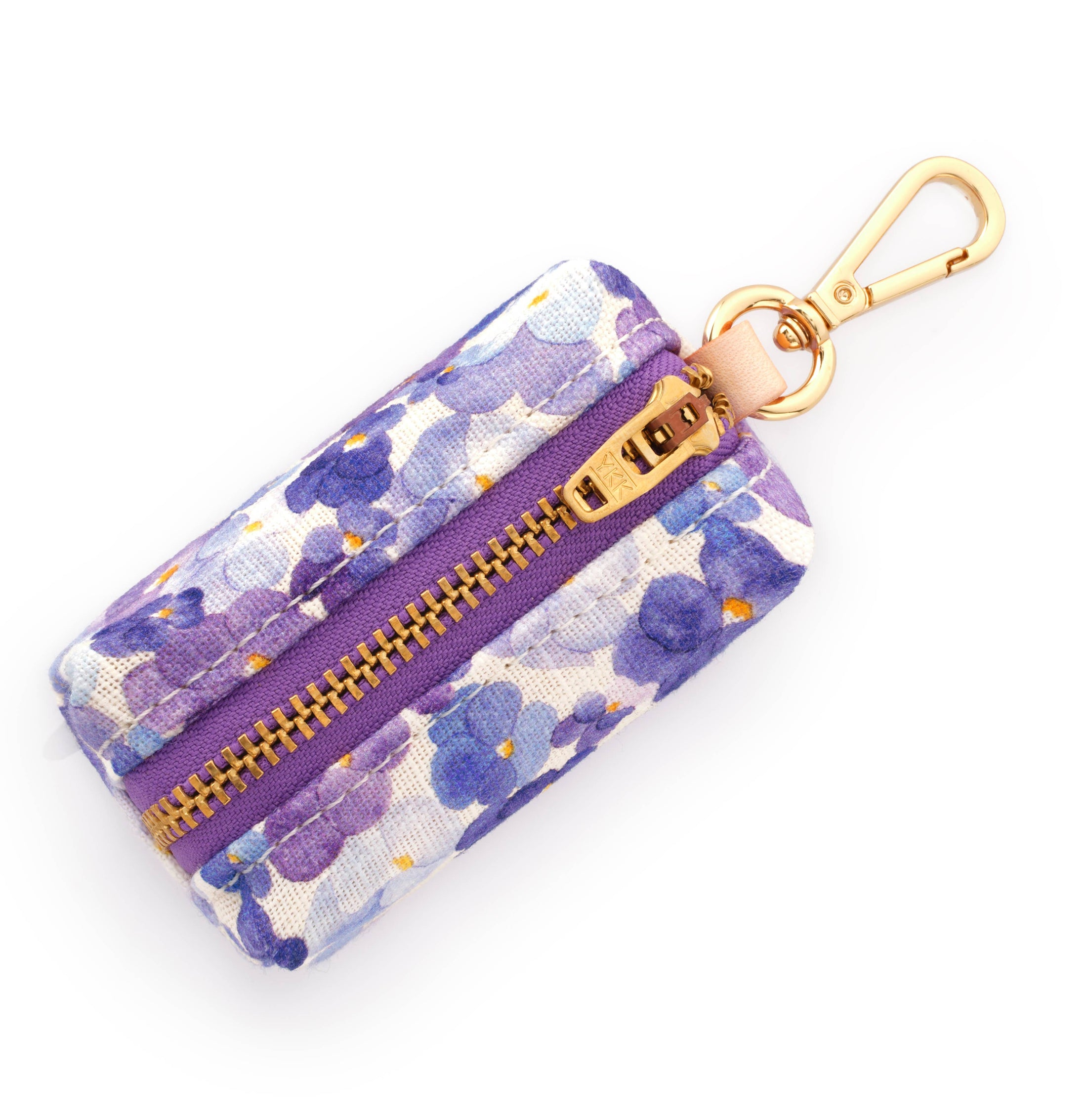 Pressed Pansies Poop Bag Dispenser