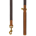Load image into Gallery viewer, Full Grain Leather & Polyester Dog Leash