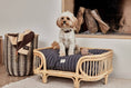 Load image into Gallery viewer, Kyoto Dog Cushion - Anthracite
