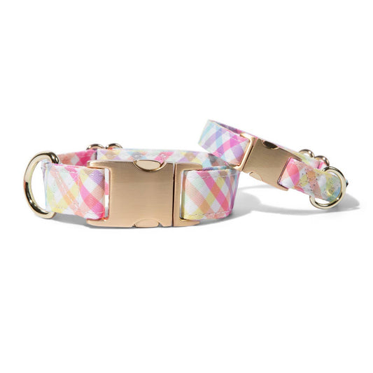 Minka Plaid Dog Collar