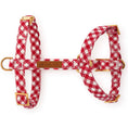 Load image into Gallery viewer, Red Gingham Dog Harness
