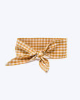 Beach Day Gingham Necktie