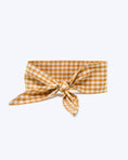 Load image into Gallery viewer, Beach Day Gingham Necktie
