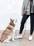 Load image into Gallery viewer, Ember Black 4-in-1 Convertible Hands Free Cloud Dog Leash
