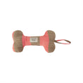Load image into Gallery viewer, Ashi Dog Toy - Cherry Red/Taupe
