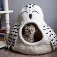 Load image into Gallery viewer, Owl Wool Pet Cave
