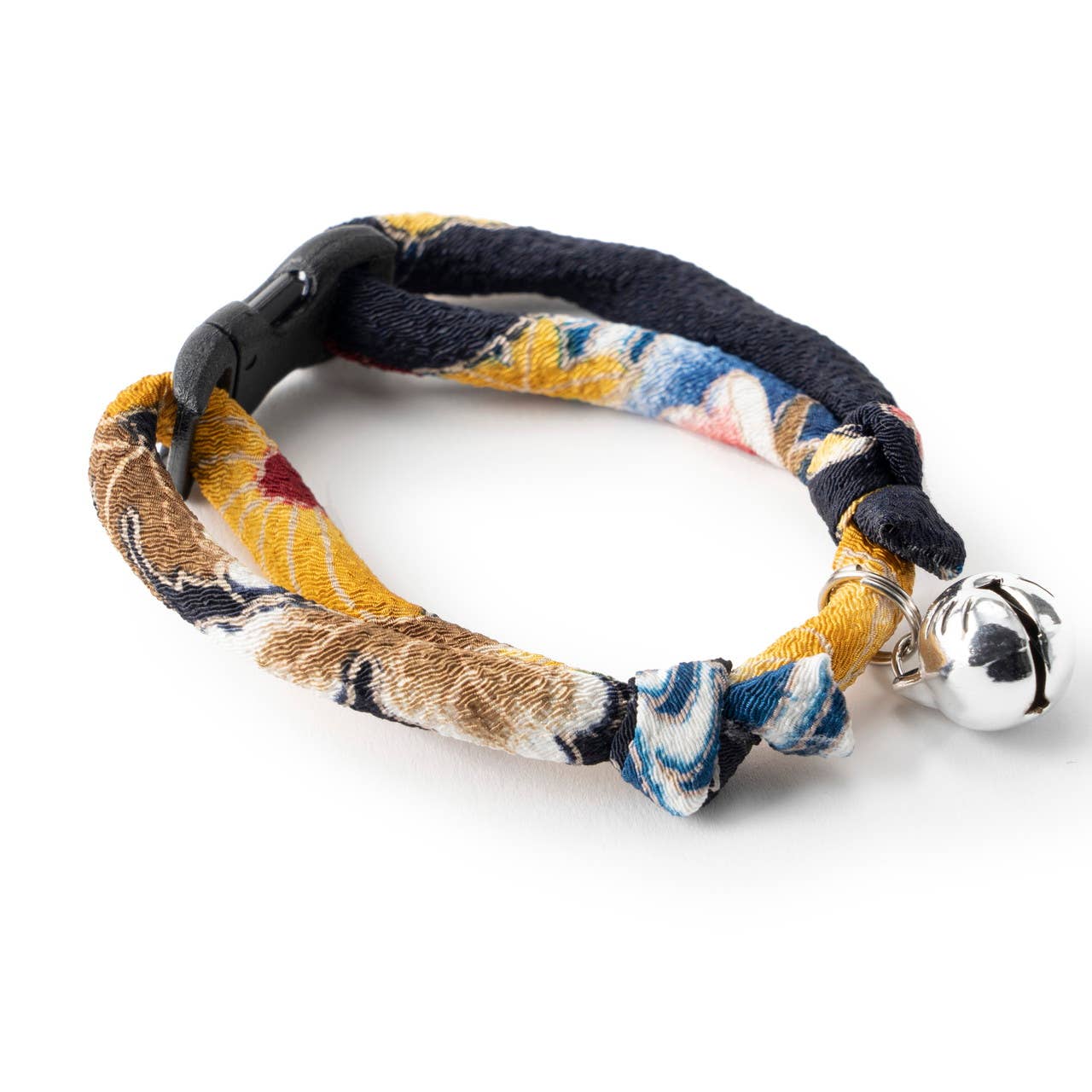 Chirimen Hanabi Fireworks Cat Collar