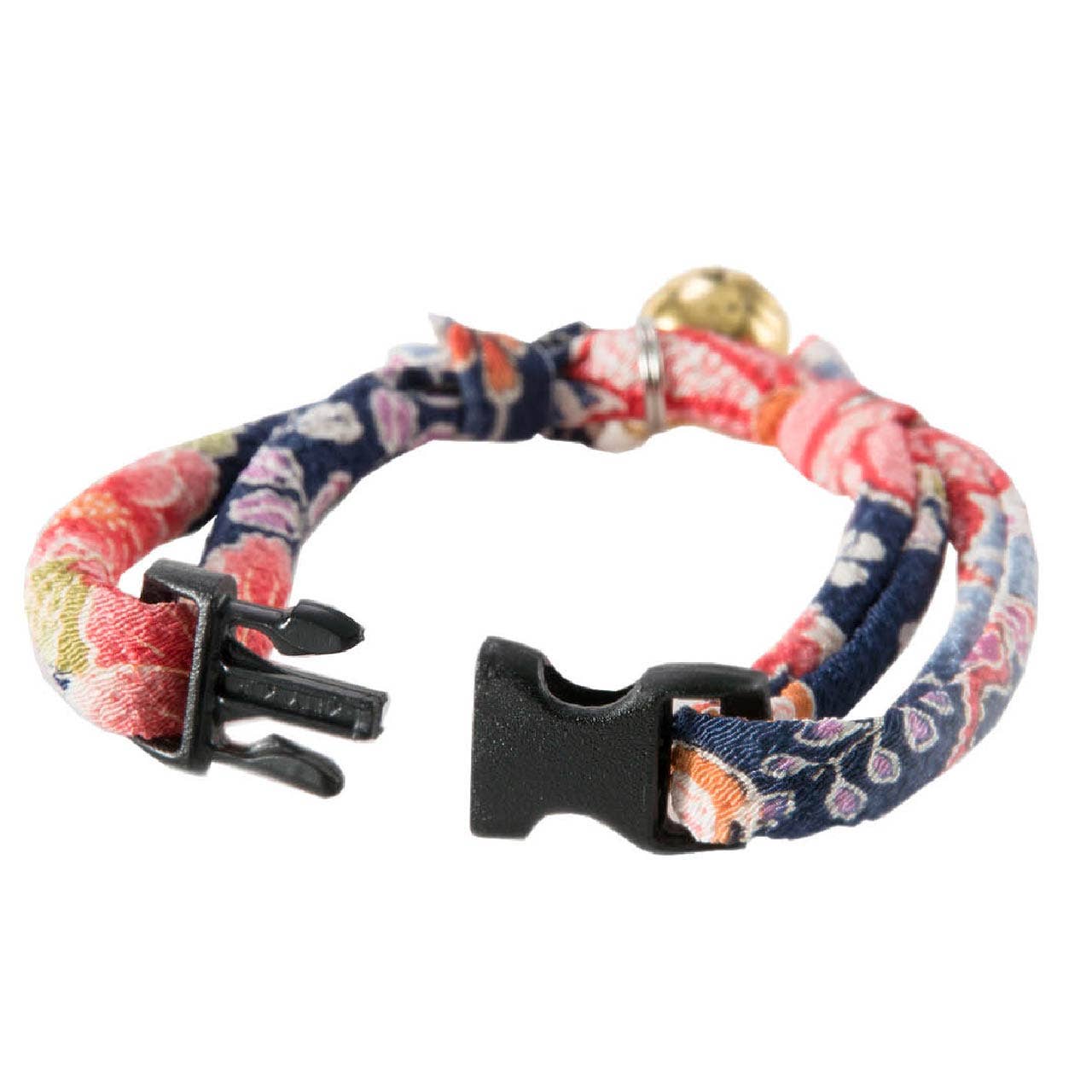 Chirimen Hanabi Fireworks Cat Collar