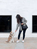 Load image into Gallery viewer, Ember Black 4-in-1 Convertible Hands Free Cloud Dog Leash
