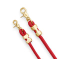 Load image into Gallery viewer, Ruby Red Marine Rope Dog Leash
