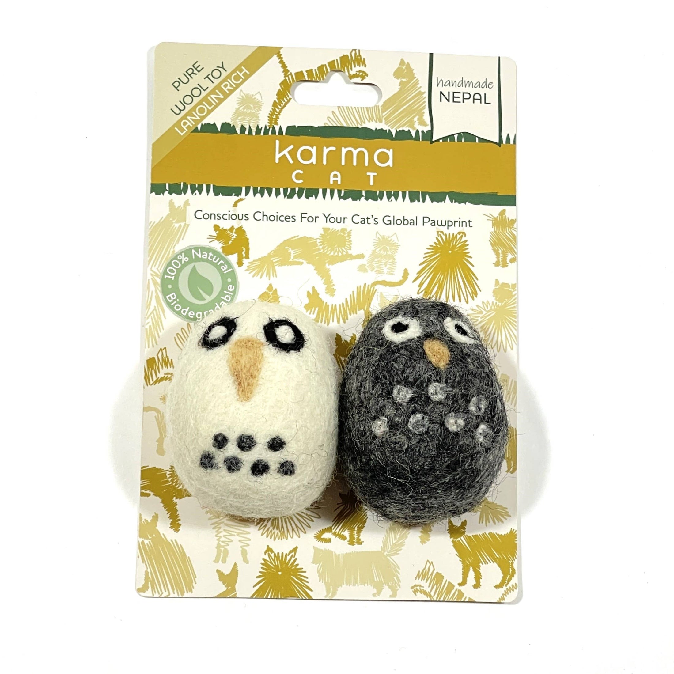 Cat Toy, Pack 2, Owls