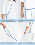 Load image into Gallery viewer, Ember Black 4-in-1 Convertible Hands Free Cloud Dog Leash
