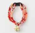 Chirimen Temari Dynasty Cat Collar