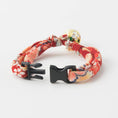 Load image into Gallery viewer, Chirimen Temari Dynasty Cat Collar
