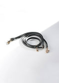 Load image into Gallery viewer, Ember Black 4-in-1 Convertible Hands Free Cloud Dog Leash
