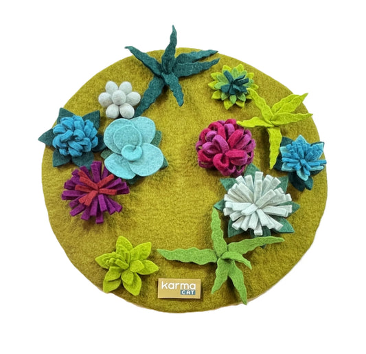 Succulents Cat Activity Mat