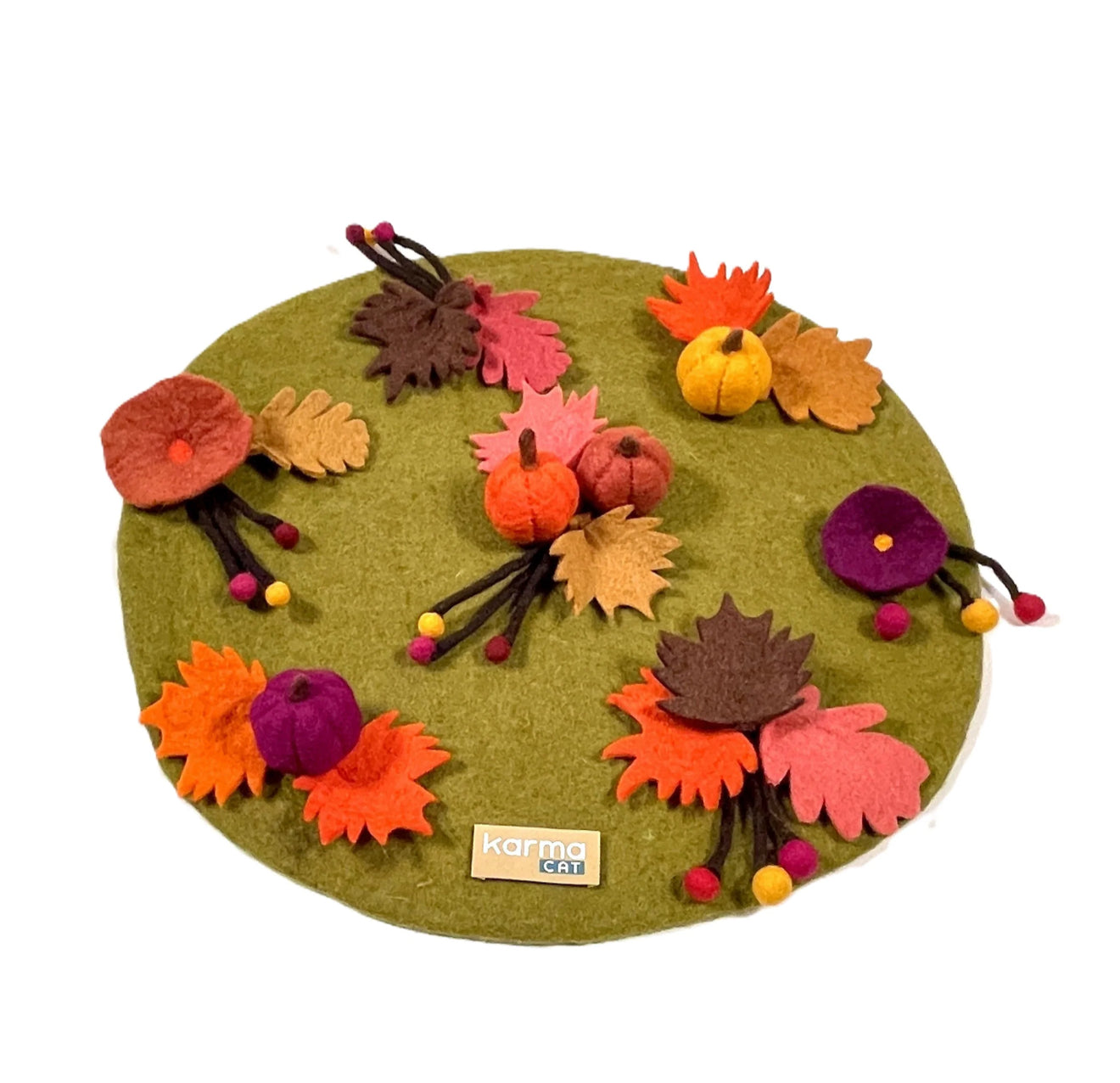 Pumpkin Field Cat Activity Mat