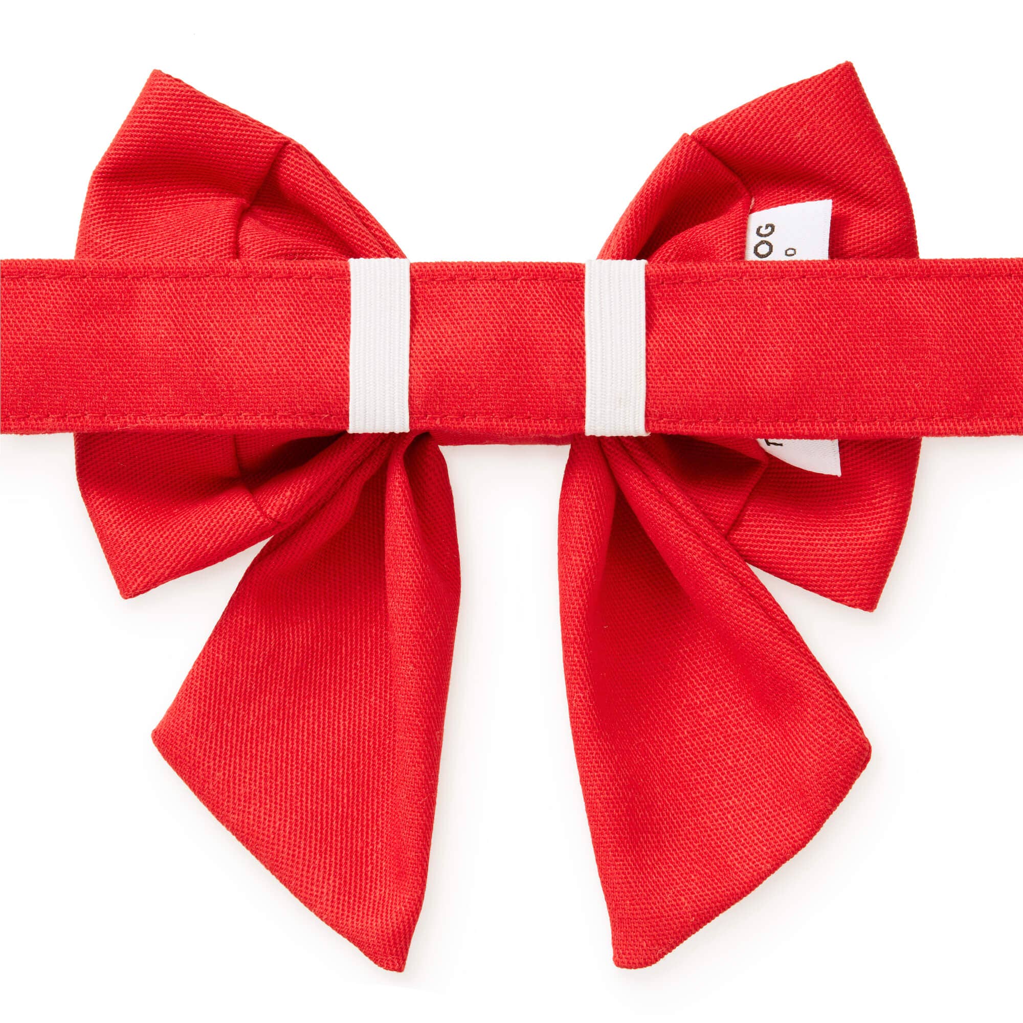 Ruby Red Lady Dog Bow