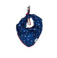 Load image into Gallery viewer, Marlowe Reversible Blue Dog Bandana
