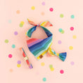 Load image into Gallery viewer, Over the Rainbow Dog Bandana
