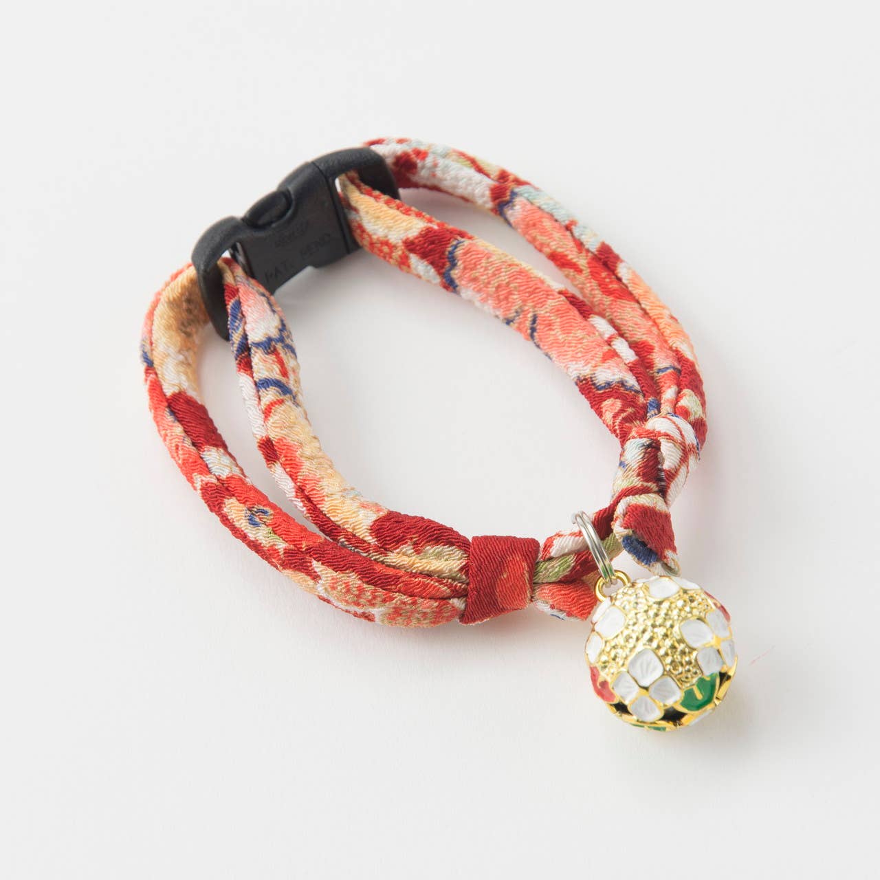Chirimen Temari Dynasty Cat Collar