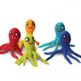 Load image into Gallery viewer, Octopus Wool Cat Toy - Pack of 2
