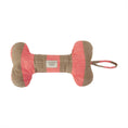 Load image into Gallery viewer, Ashi Dog Toy - Cherry Red/Taupe
